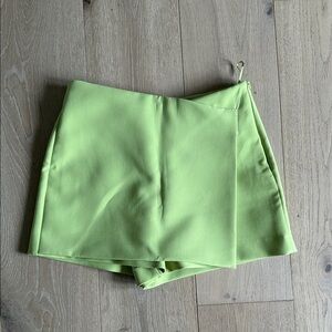 Lime Green Women's Skort